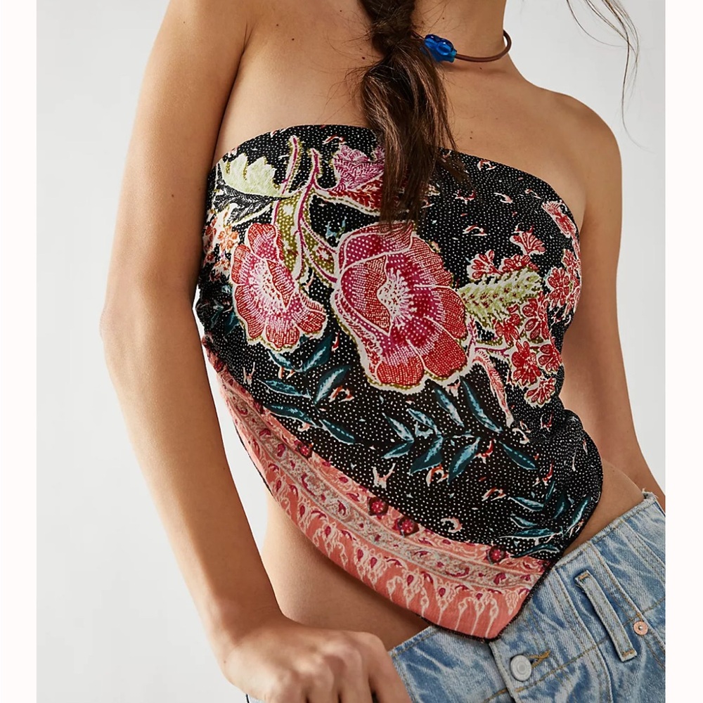 Free People Raya Bandana Top